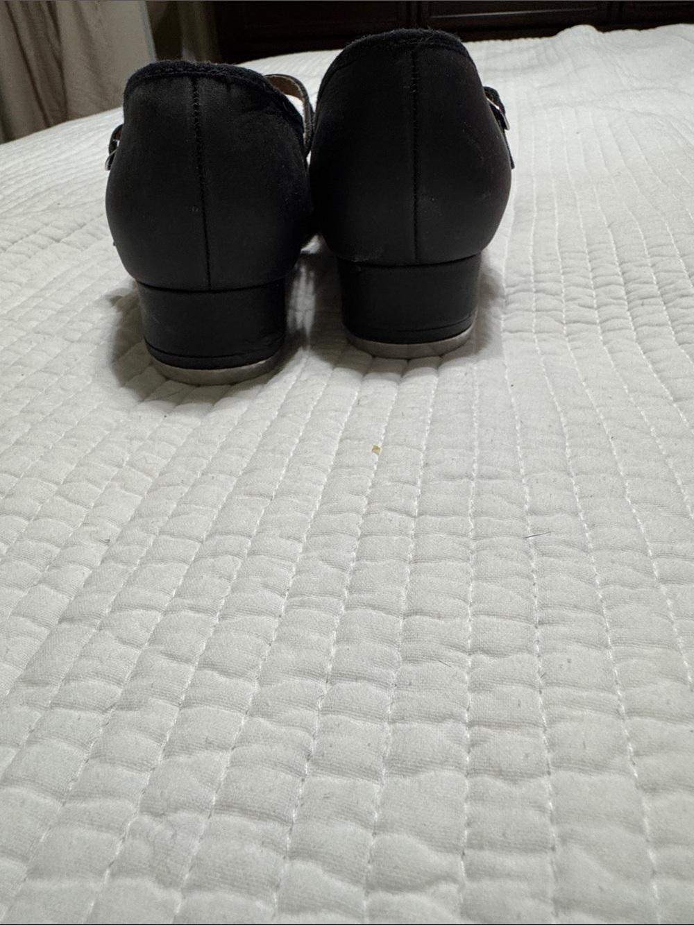 Bloch Black Mary Jane Flats - Picture 2 of 3